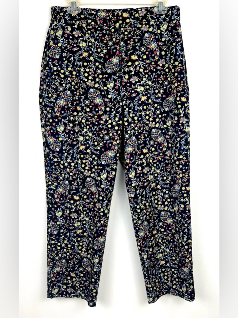 Boden Bi-Stretch Straight Tapered Wildflower Pants - Picture 6 of 12